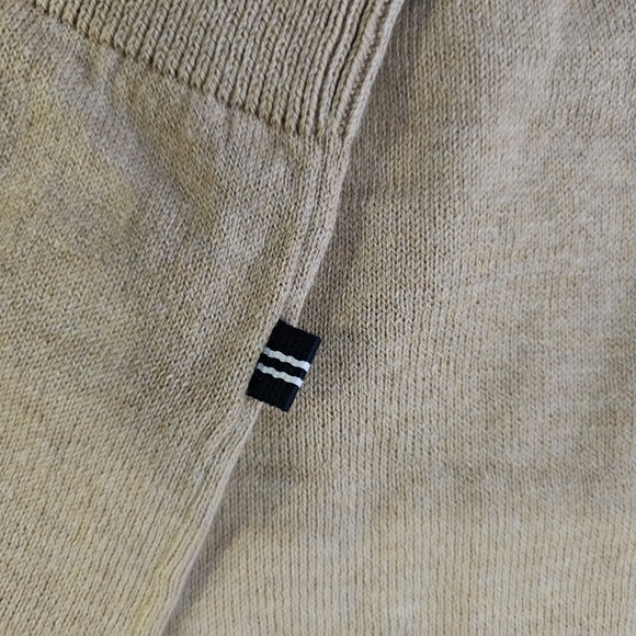 Nautica Men’s Navtech V-Neck Sweater, Tan, 6XL - Picture 7 of 8